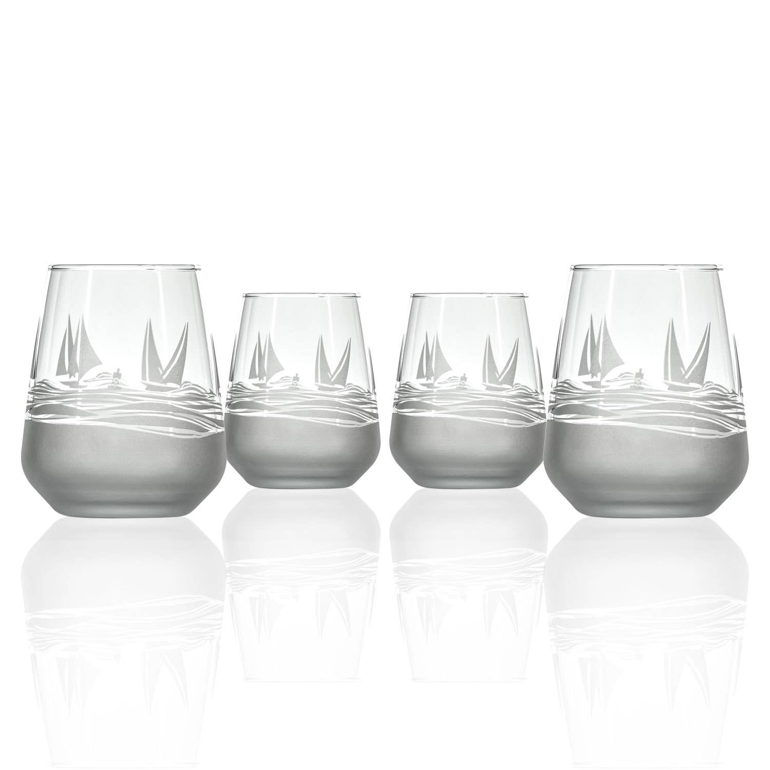 Regatta 15.75oz Stemless Wine Glass Tumbler: Case of 12