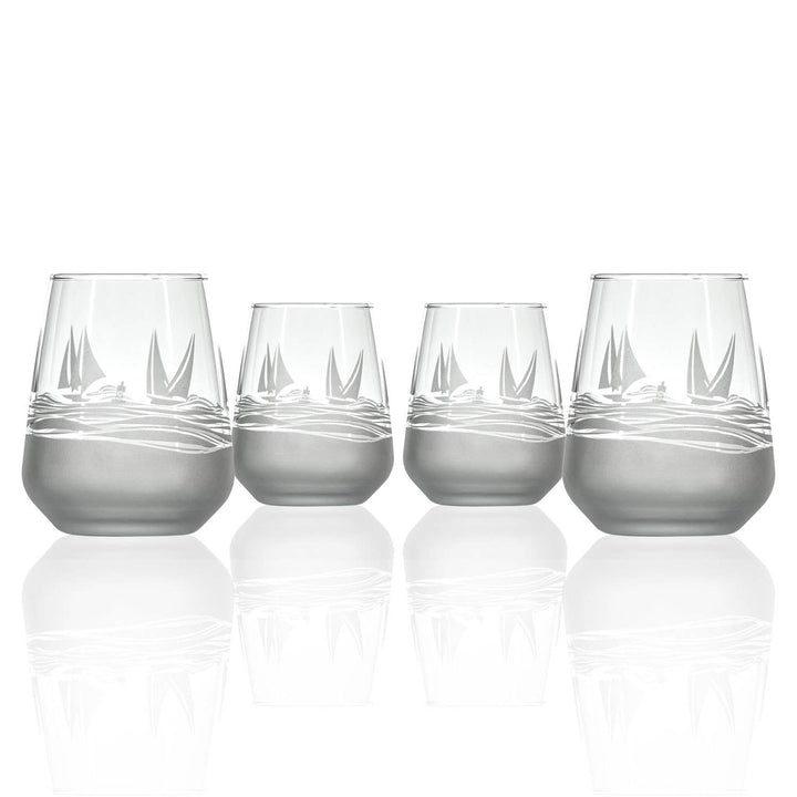 Regatta 15.75oz Stemless Wine Glass Tumbler: Case of 12
