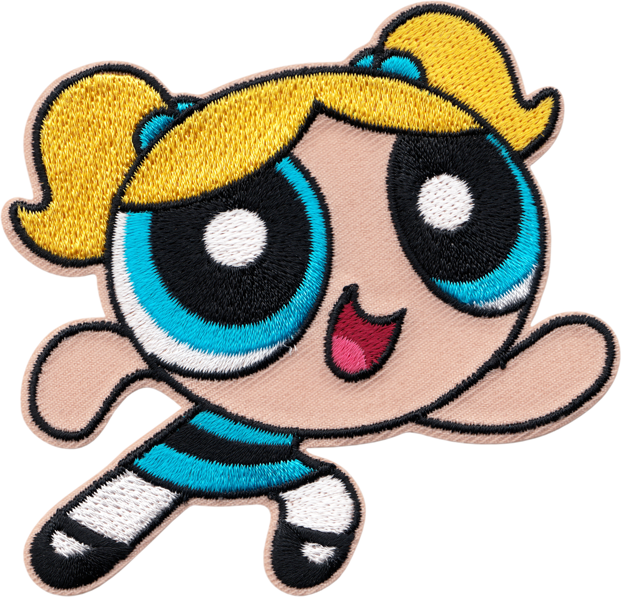 Patch - Powerpuff Girls - Bubbles - 1990s Retro Cartoon Kids