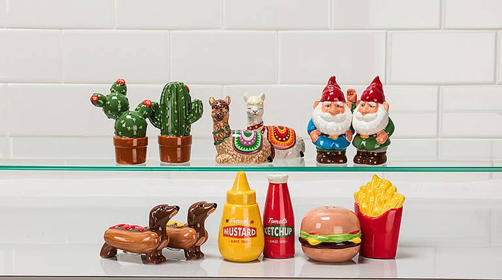 Dachshunds in Hot Dogs S&P-4"L-1720