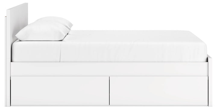 Onita - Panel Platform Bed With Storage