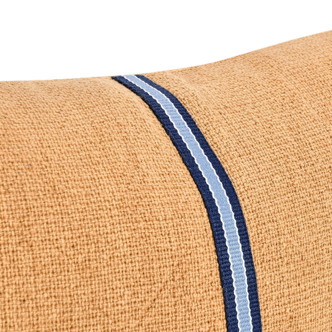 Timeless - TL Edwin Pillow - Chestnut Brown/ Denim Blue
