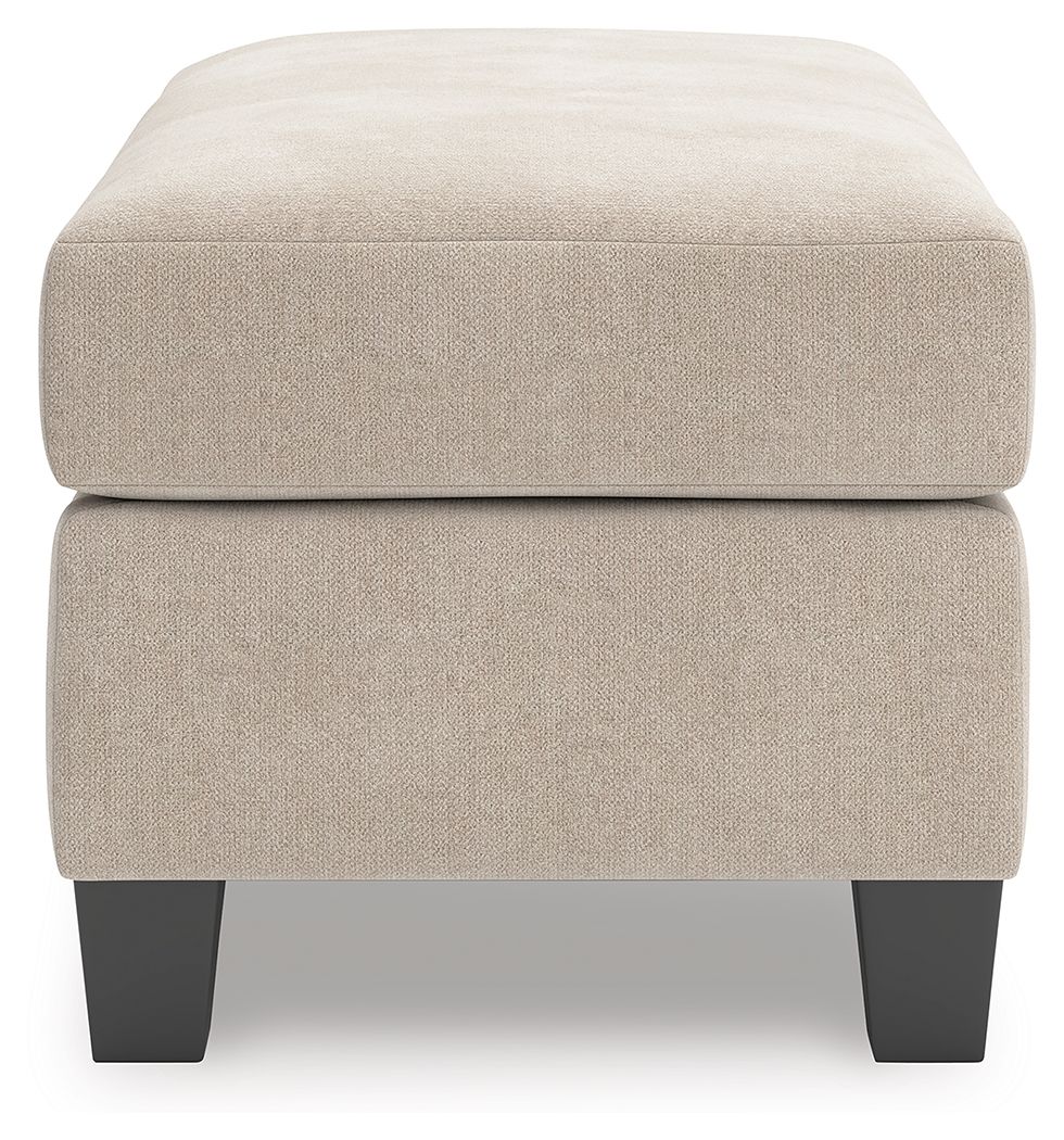 Willarae - Taupe - 2 Pc. - Chair And A Half, Ottoman