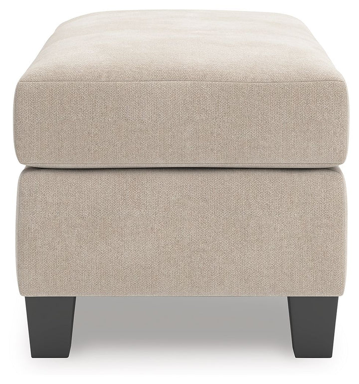 Willarae - Taupe - 2 Pc. - Chair And A Half, Ottoman