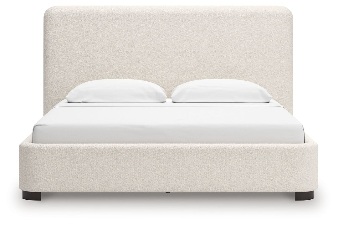 Brintstreet - Beige - King Upholstered Bed