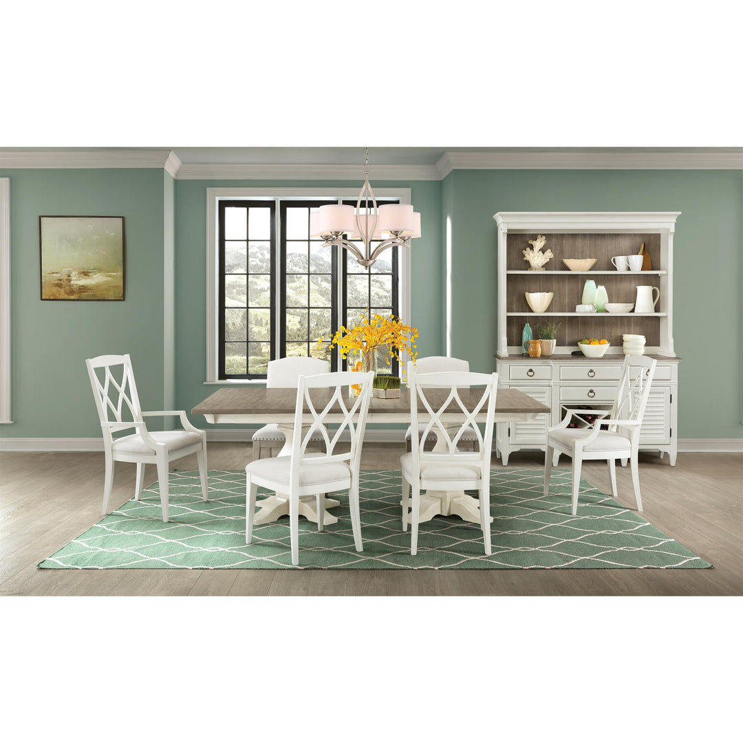 Myra - Back Upholstered Side Chair (Set of 2) - Paperwhite