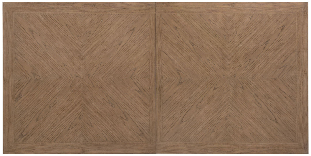 Sonnet - Rectangular Dining Table With One 18" Leaf - Dark Gray
