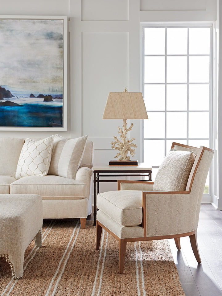 Barclay Butera Upholstery - Atwood Chair - Dark Gray
