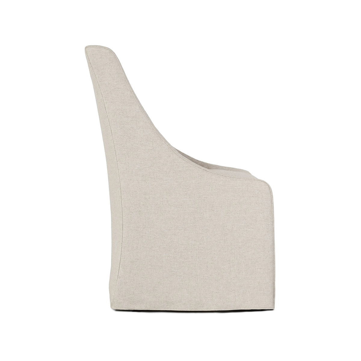 Warwick - Upholstered Rolling Dining Chair