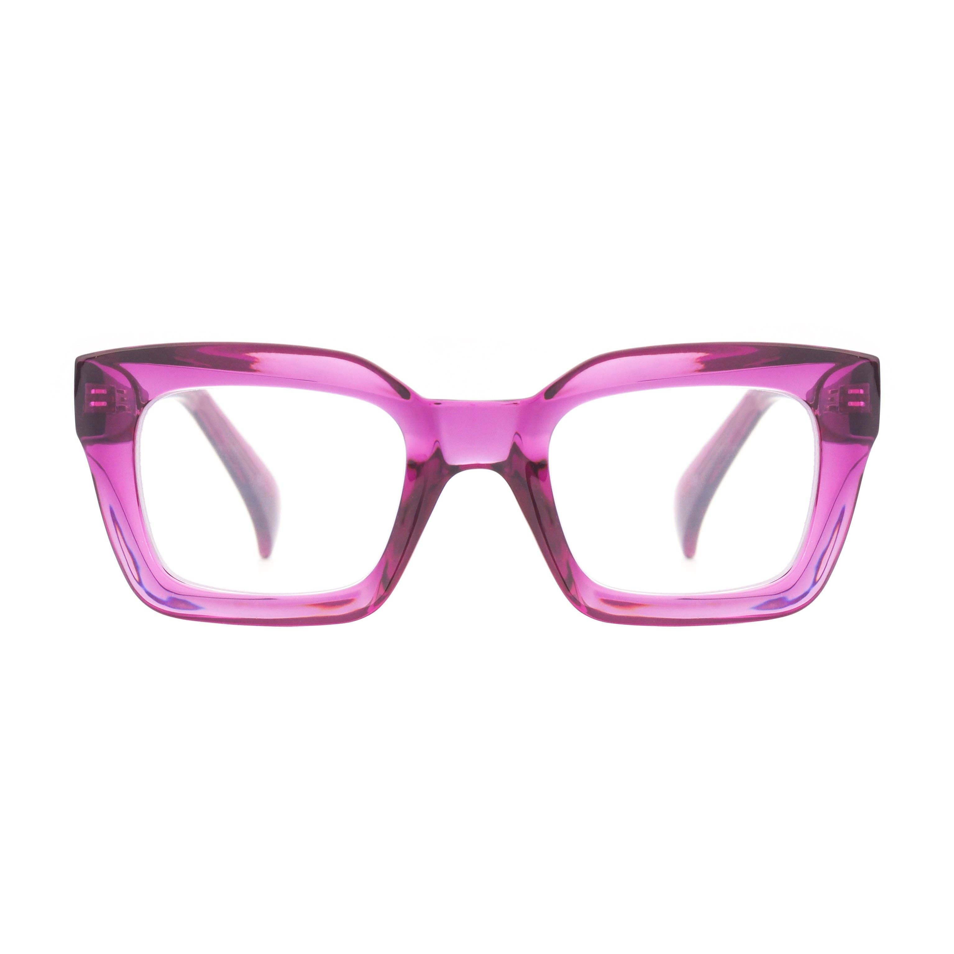 Sophie | Transparent Purple | Blue Light: 1.50