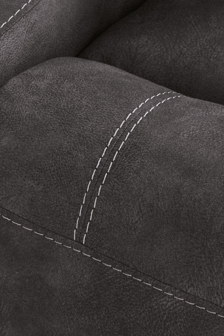 Brysonview - Reclining Sofa - Charcoal