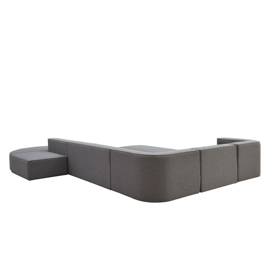 Malibu - Ottoman Small Mx - Gray