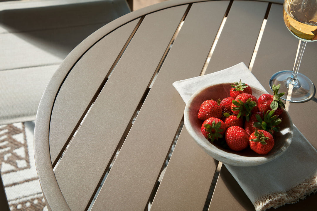 Mission Beach - Chairs With Table Set (Set of 3) - Beige