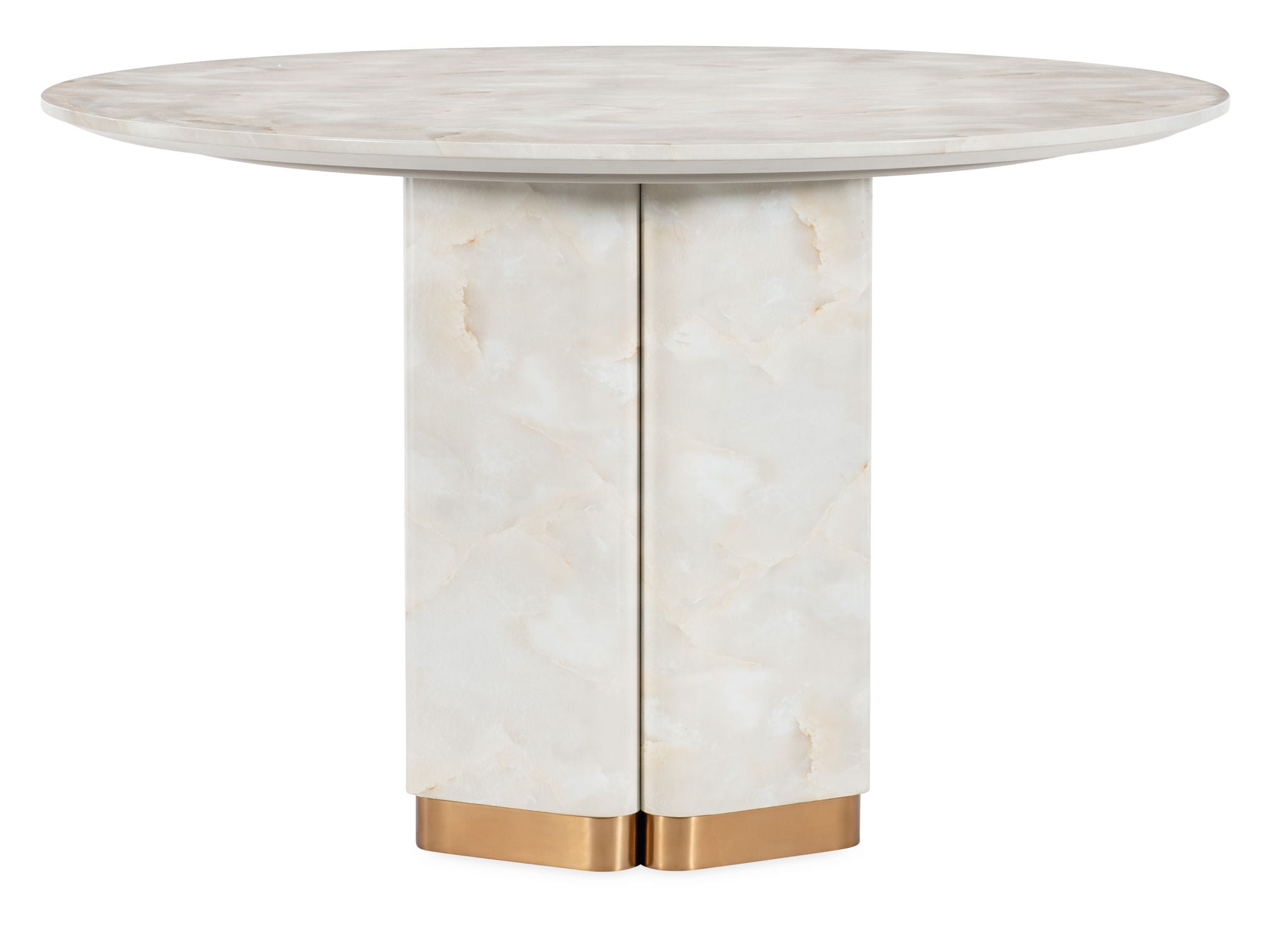 Eleana - Round Dining Table - White