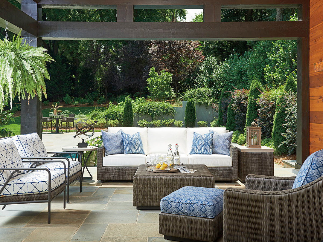 Cypress Point Ocean Terrace - Ottoman - Dark Brown