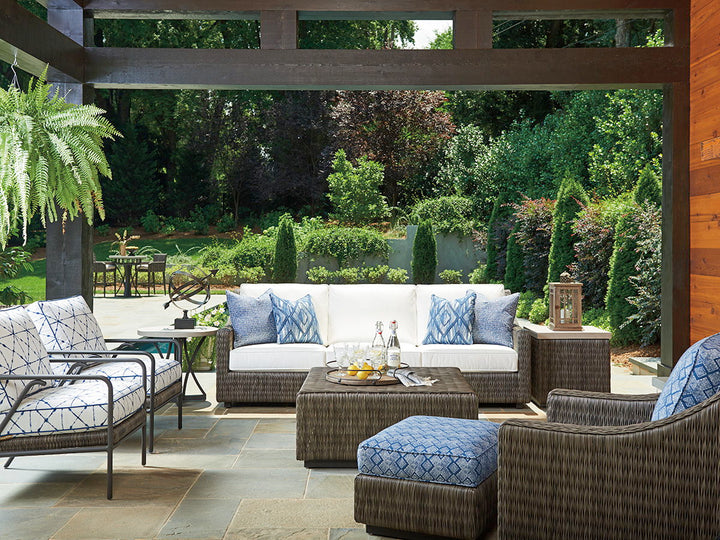 Cypress Point Ocean Terrace - Ottoman - Dark Brown
