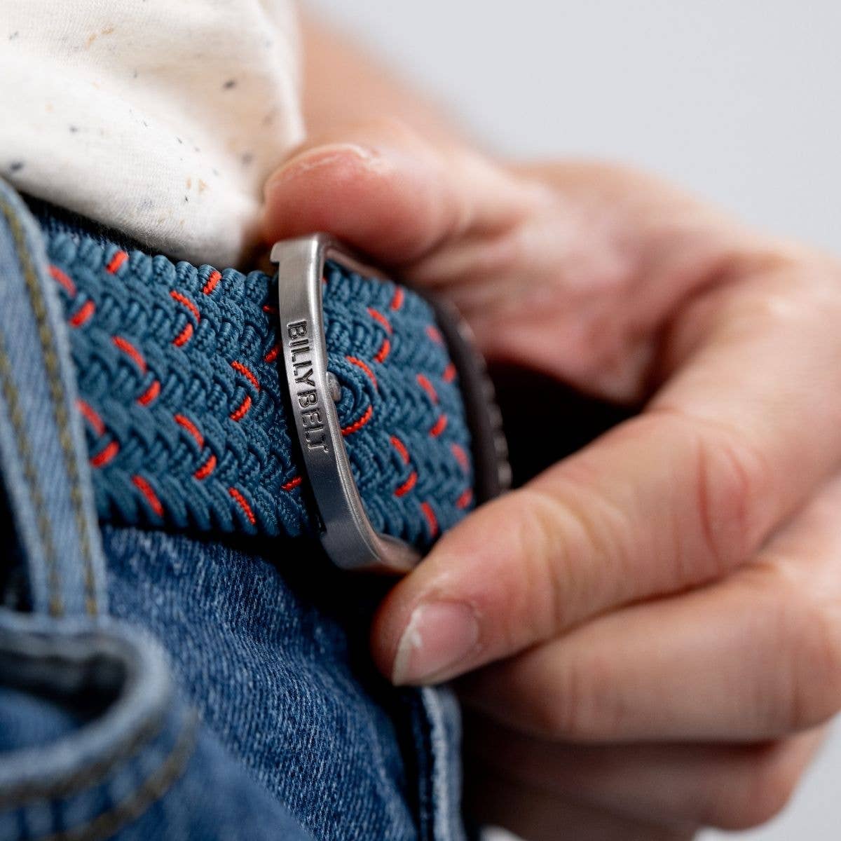 Fezzano elastic braided belt: Size 2