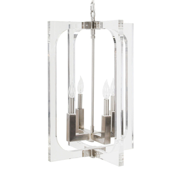 Ellison - Chandelier - Clear/Nickel