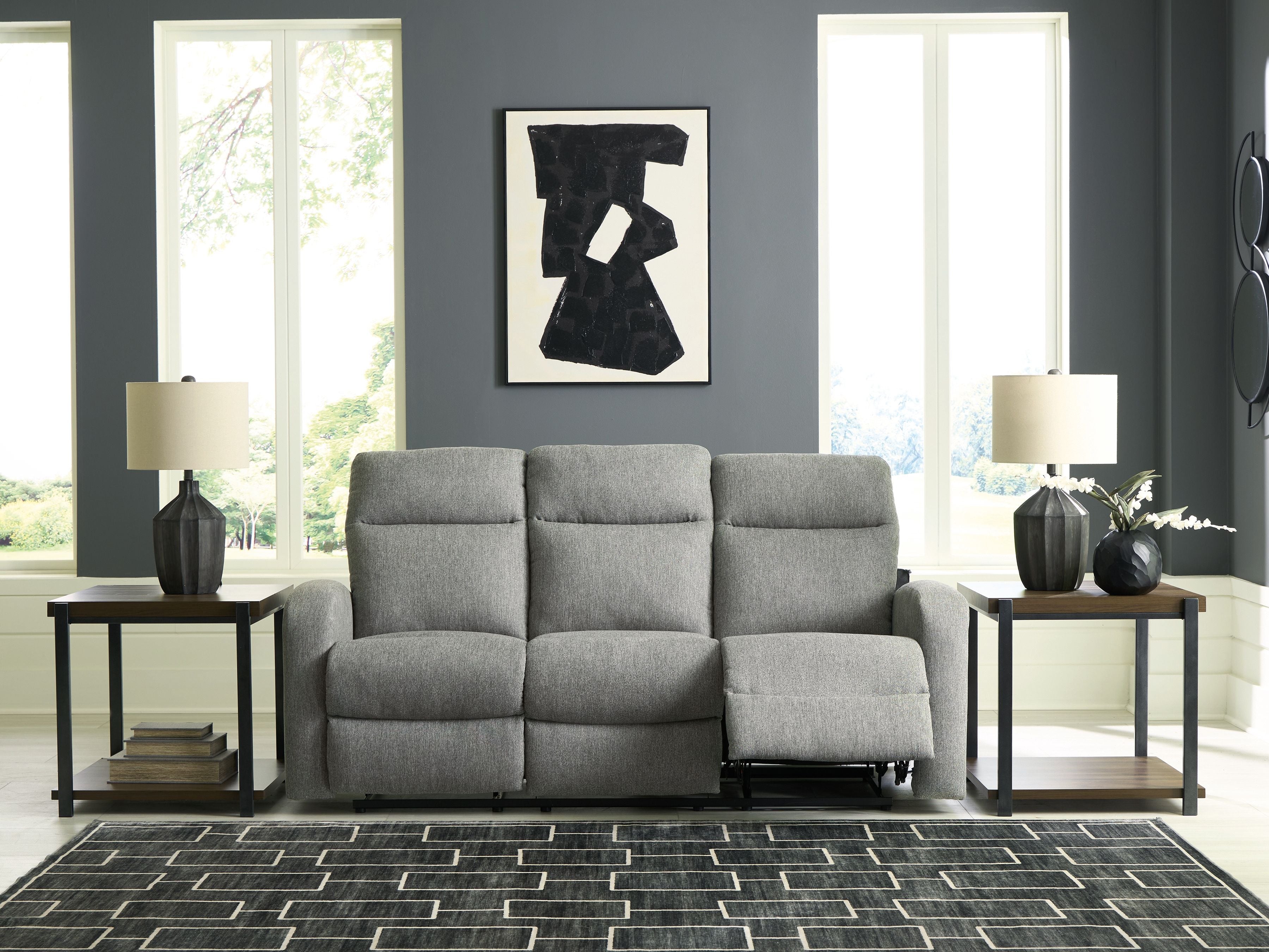 Gauntlet - Reclining Sofa - Sterling