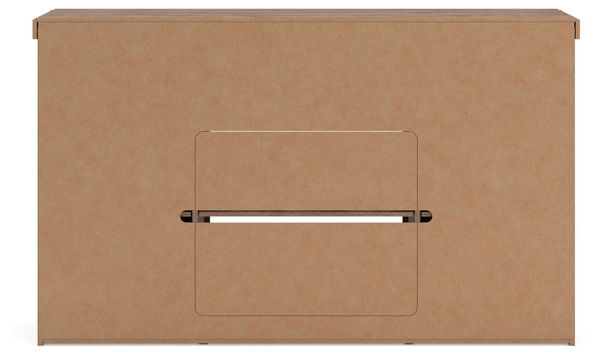 Garistyn - LG TV Stand With Fireplace Option