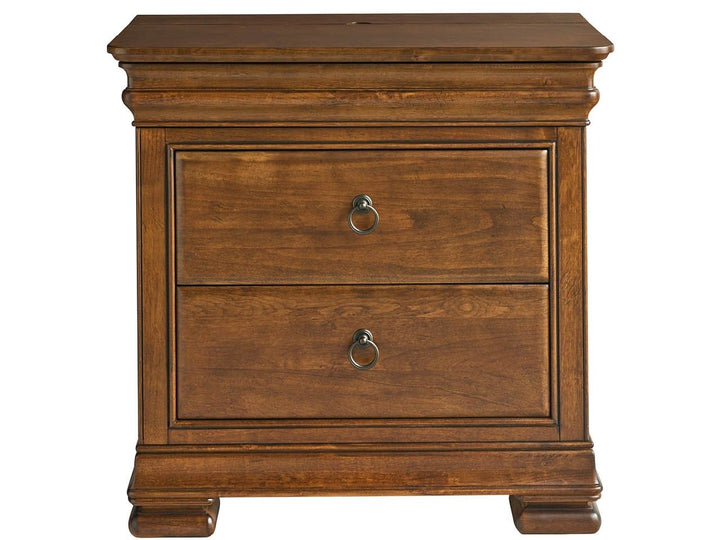 New Lou - Nightstand - Dark Brown