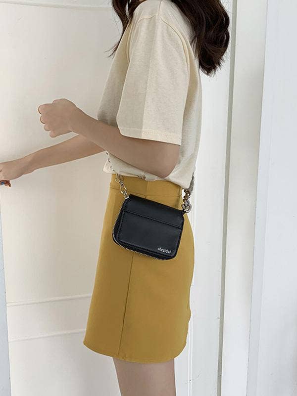 Fashion Chain Little Bags: BLACK