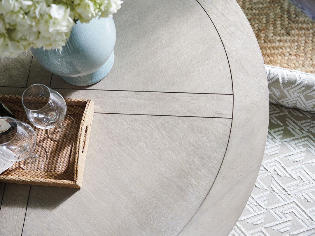 Malibu - Topanga Round Dining Table - Beige
