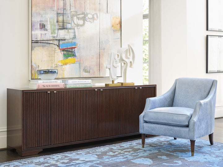 Rendezvous - Brentford Media Console - Dark Brown
