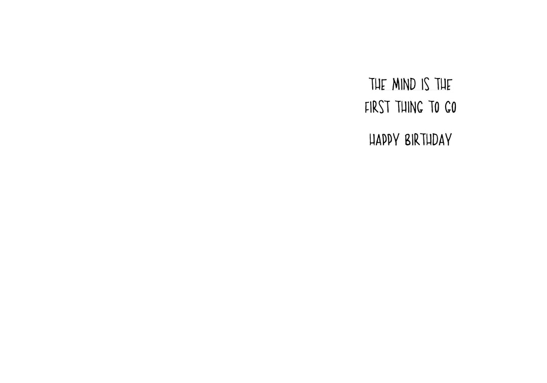 Falling Off Chair | Funny Birthday Card