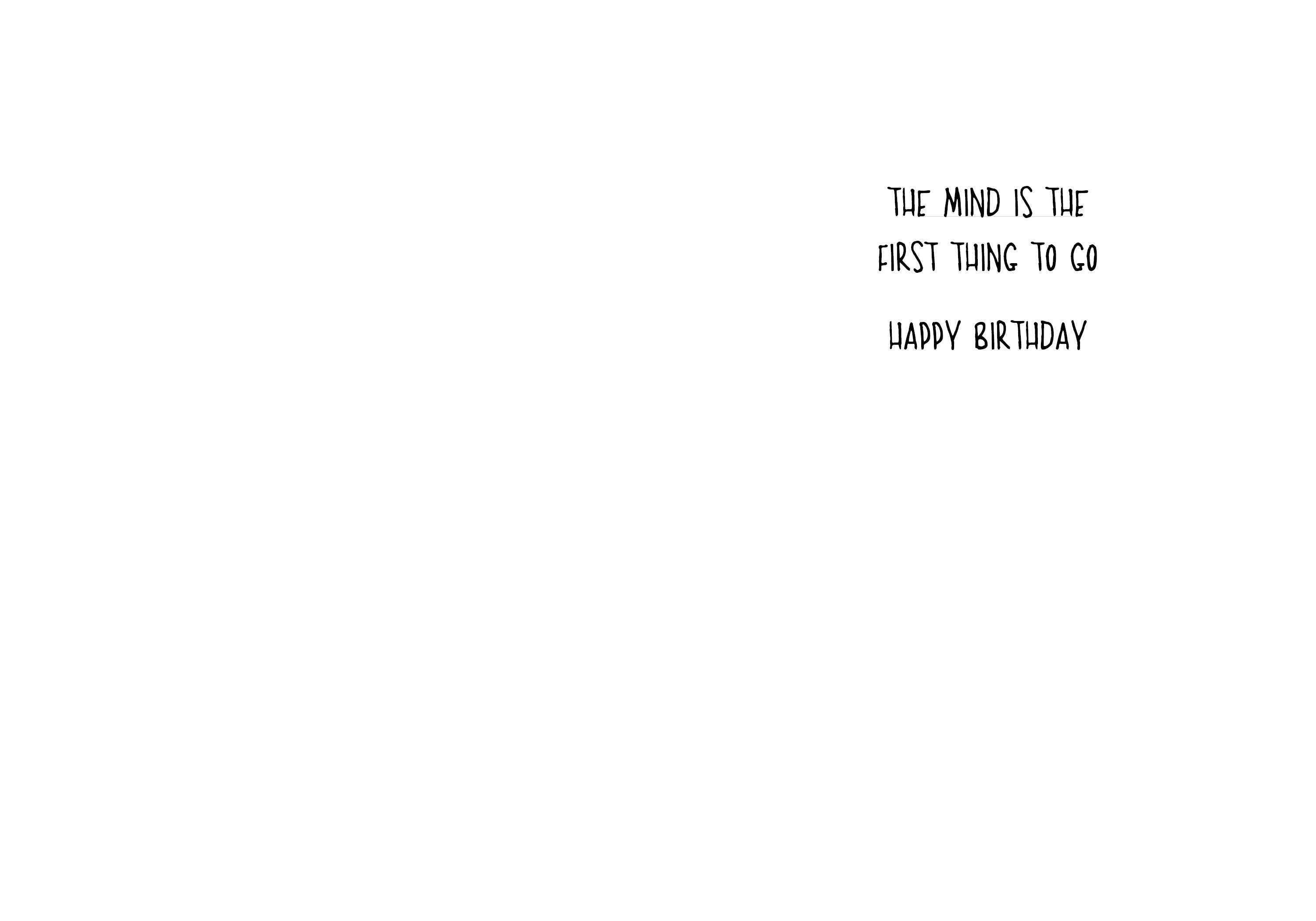 Falling Off Chair | Funny Birthday Card