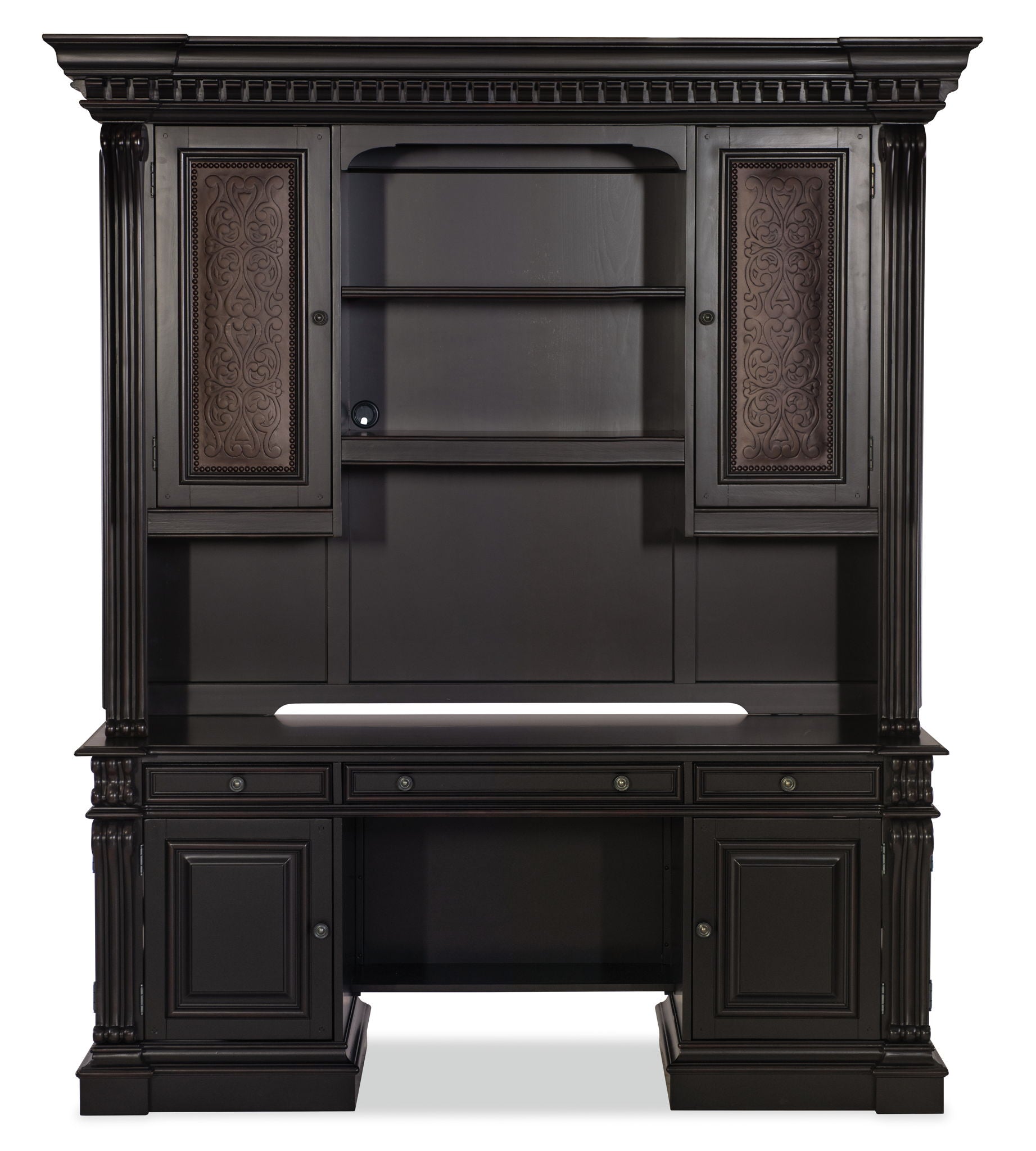 Telluride - Computer Credenza - Black