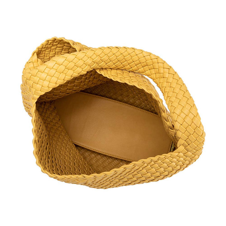 Johanna Yellow Recycled Vegan Shoulder Bag Pre-Order 1/30