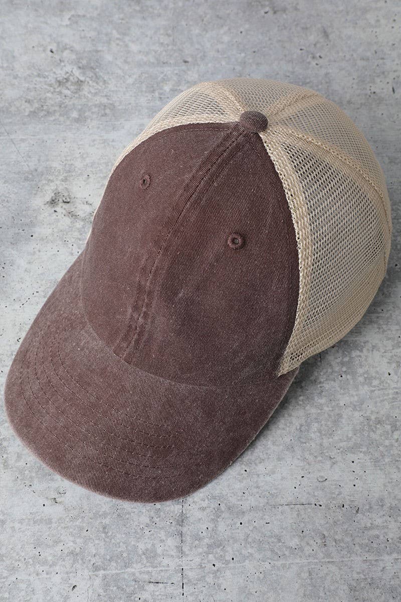 Trucker Mesh Back Baseball Cap