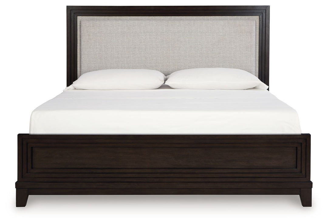 Neymorton - Upholstered Panel Bed