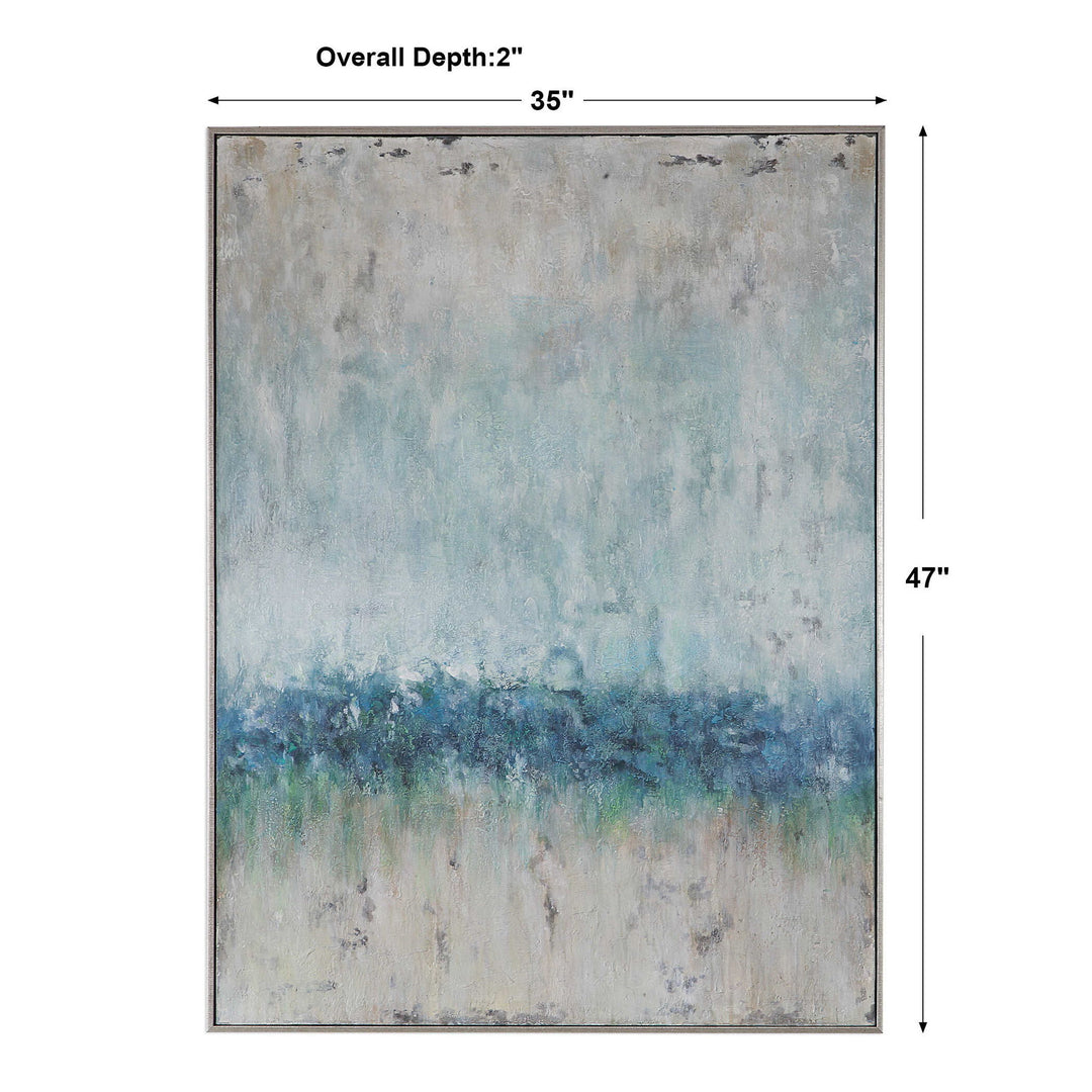 Tidal Wave - Abstract Art - Blue
