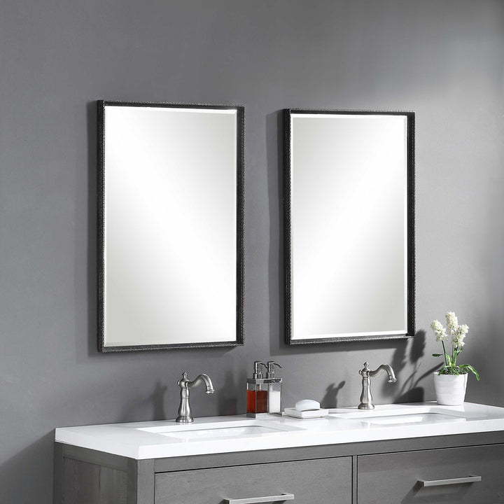 Callan - Iron Vanity Mirror - Black