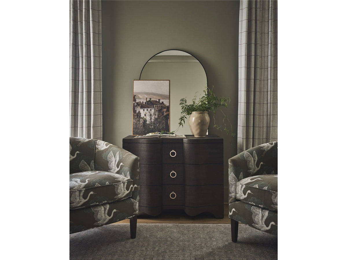 Fenwick - Embossed Chest - Dark Brown