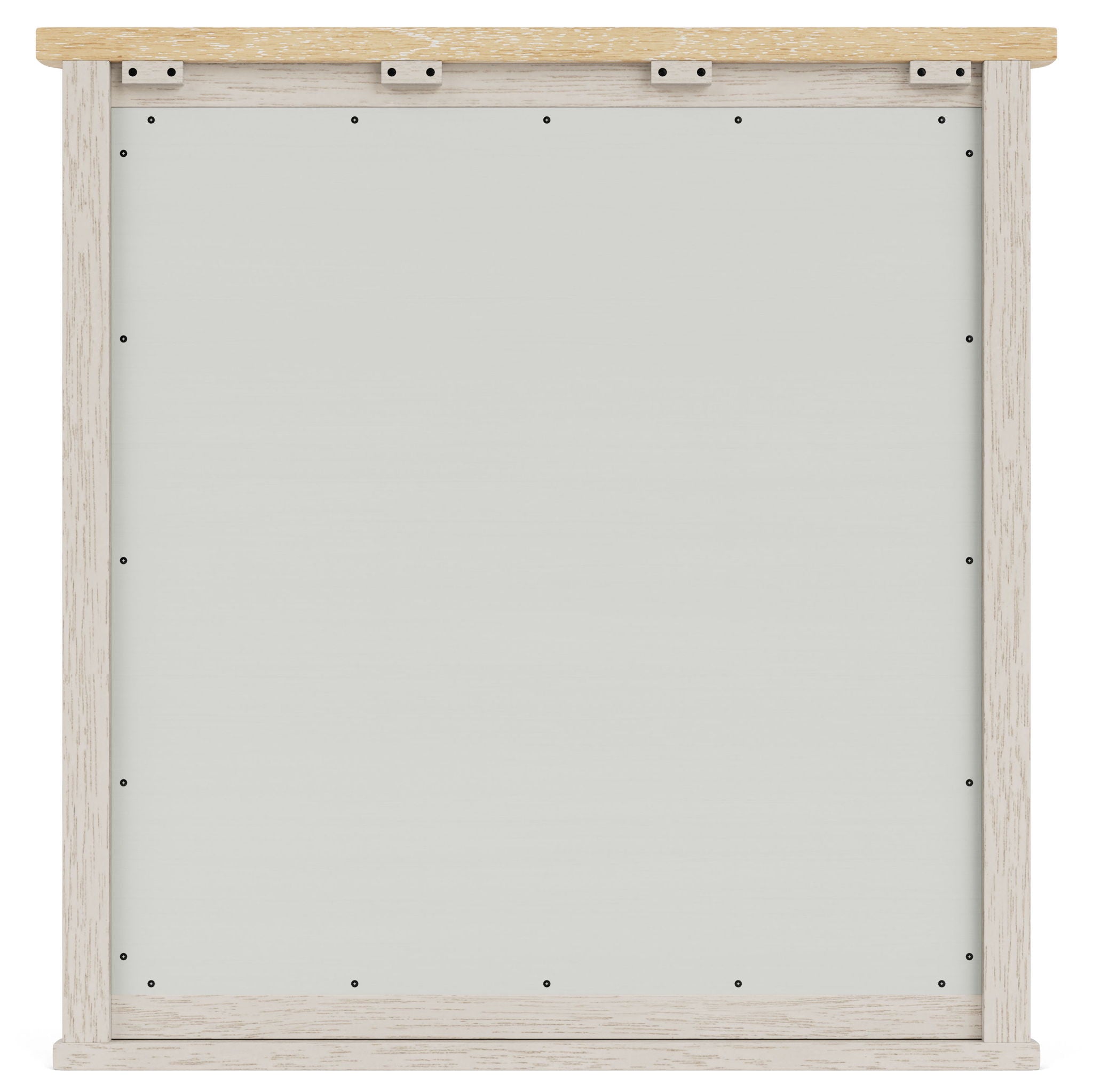 Glenndale - Dresser Mirror - Aged White