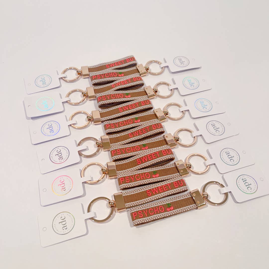 SWEET BUT PSYCHO Keychain *ADC Exclusive Band*