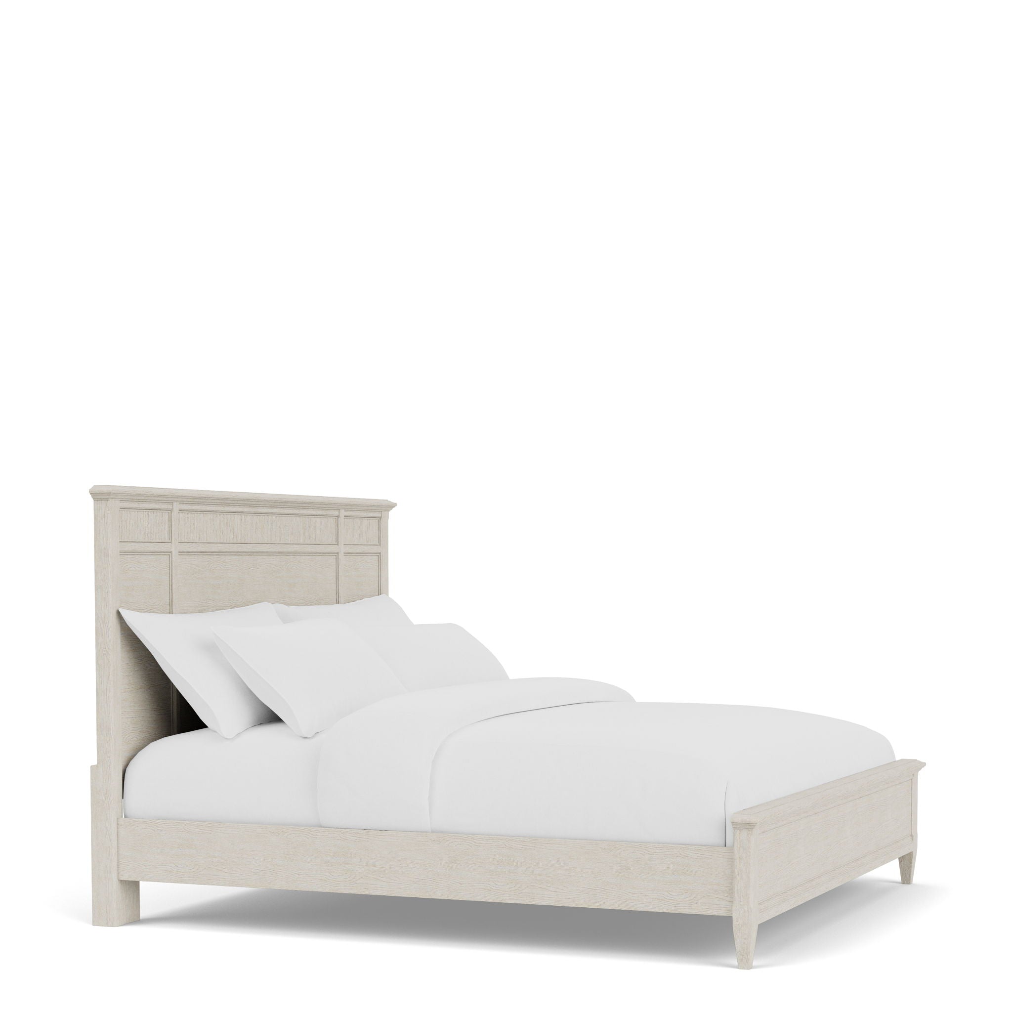 Carmella - Queen Panel Bed - Pebble Oak