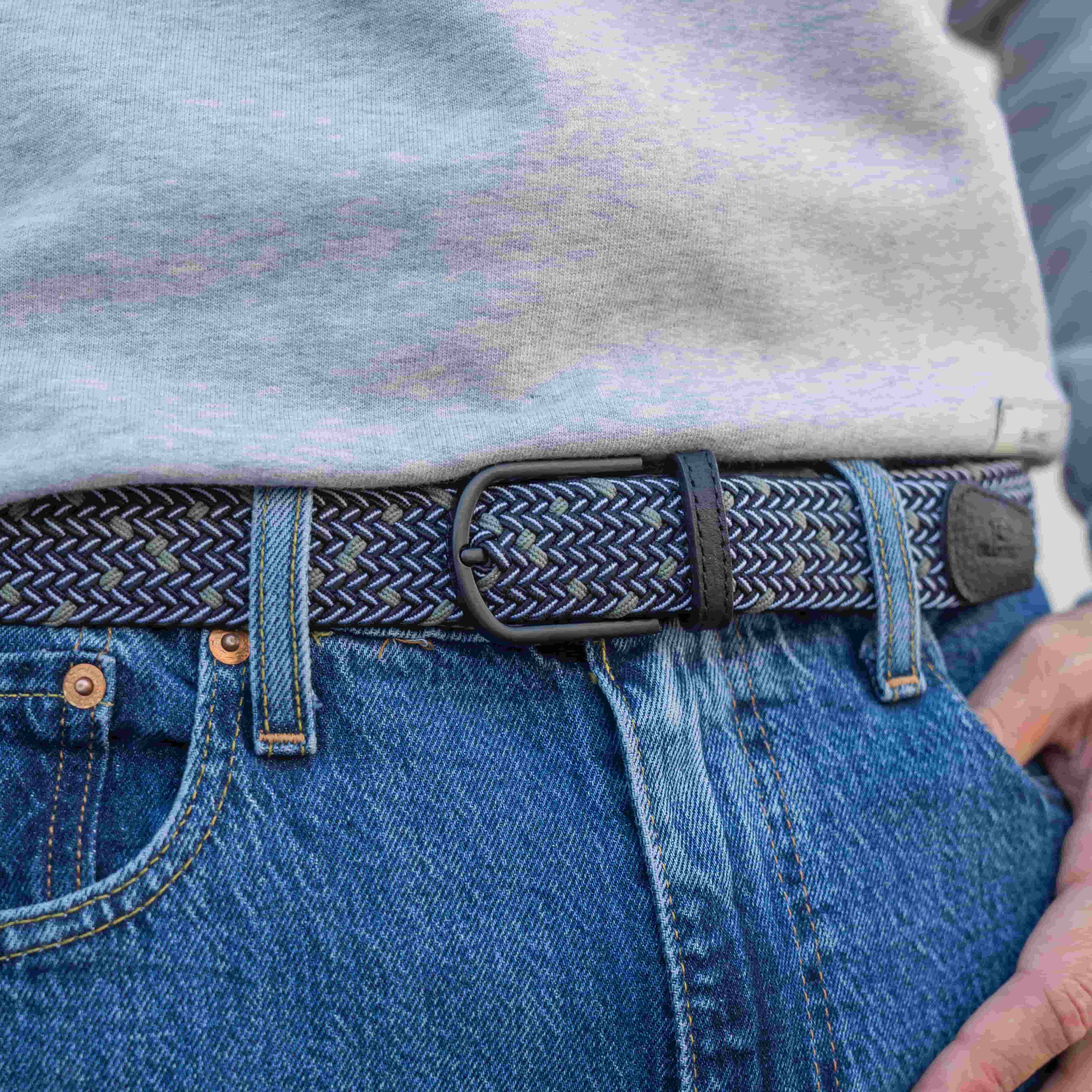 Kalta elastic braided belt: Size 1