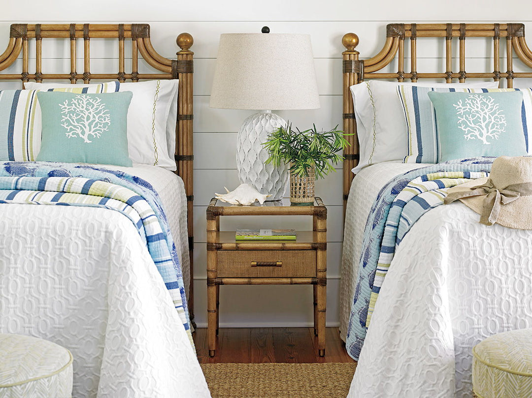 Twin Palms - Bayshore Night Table - Light Brown