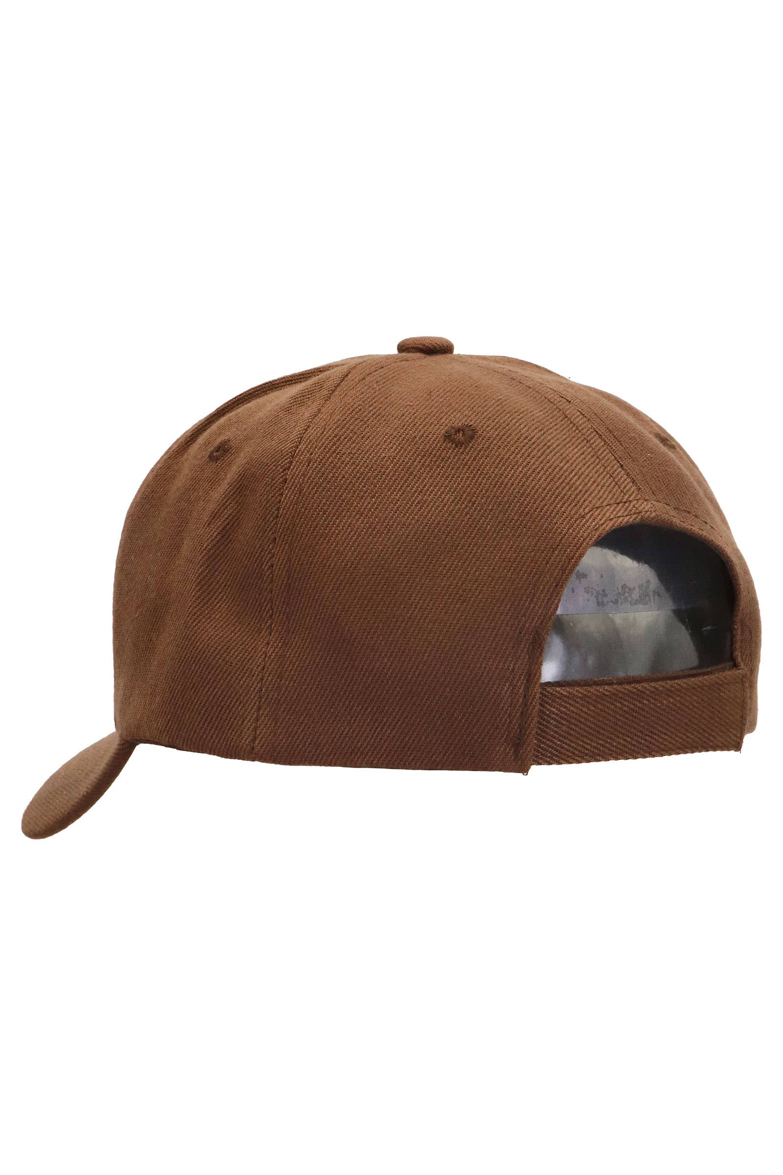 Blank Twill Acrylic Velcro Back Baseball Cap