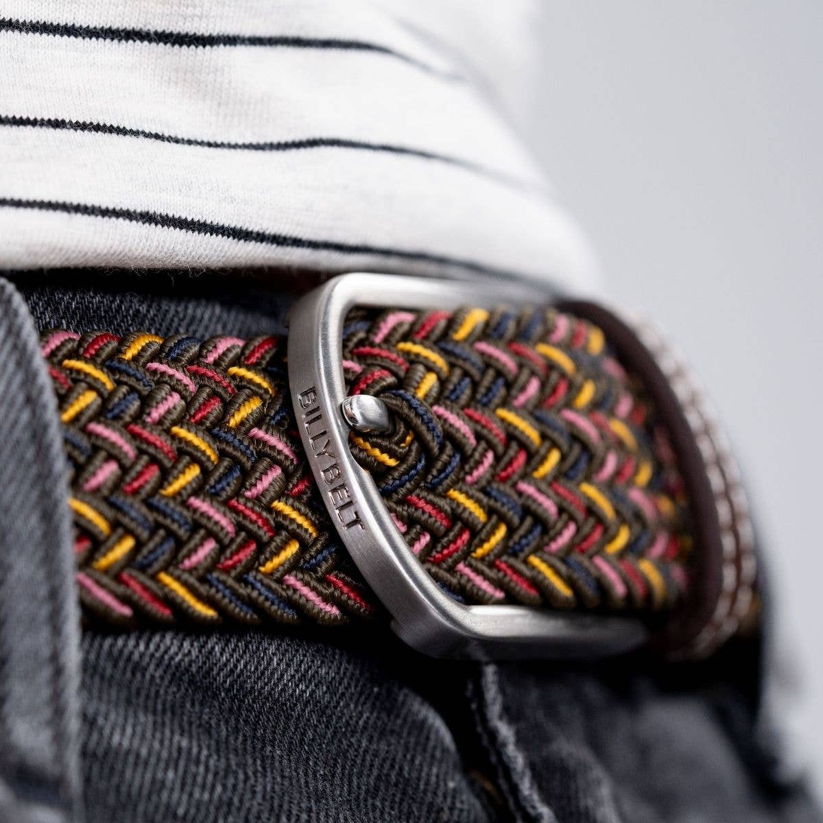 Caracas elastic braided belt: Size 2