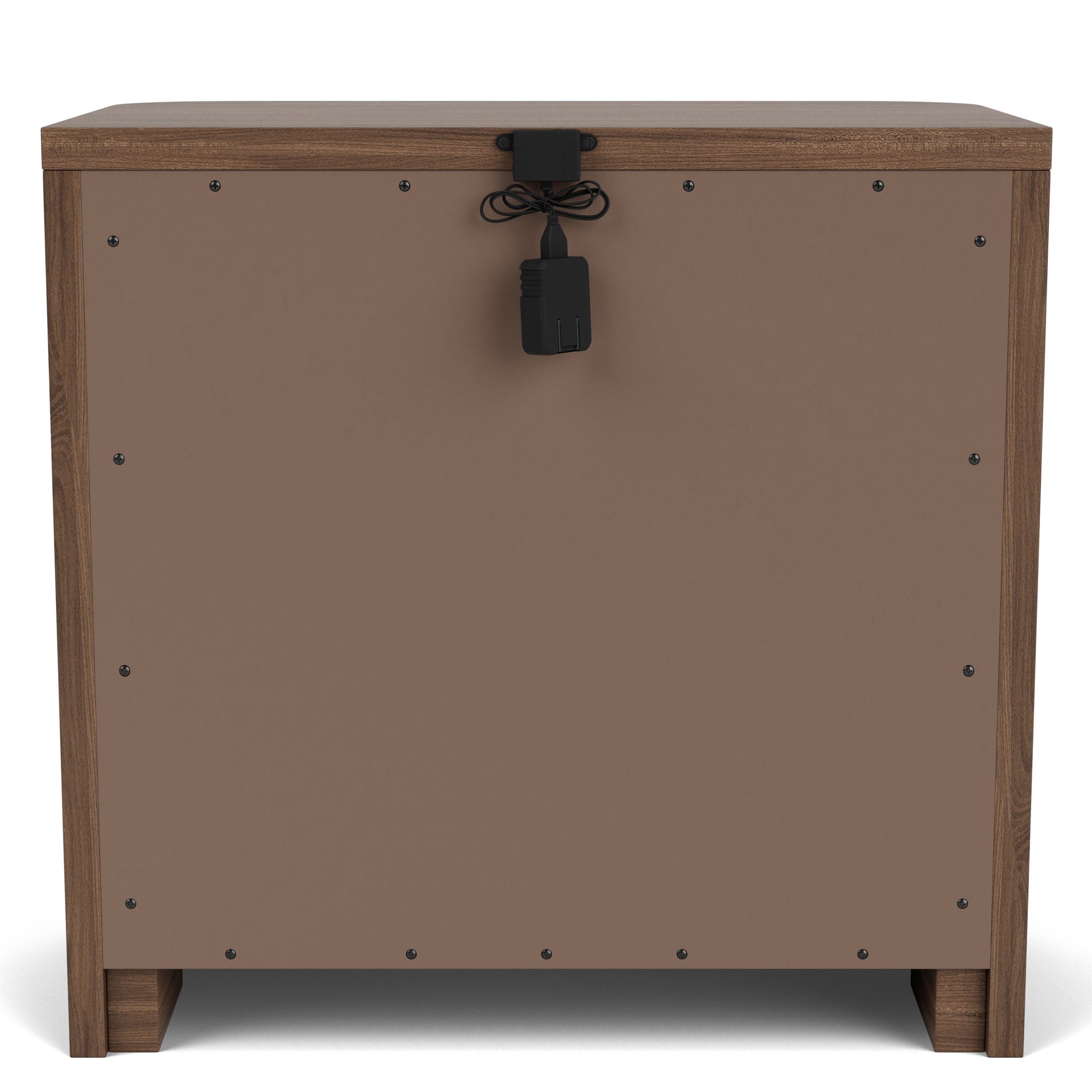 Delia - 2 Drawer Nightstand - Nouveau Walnut