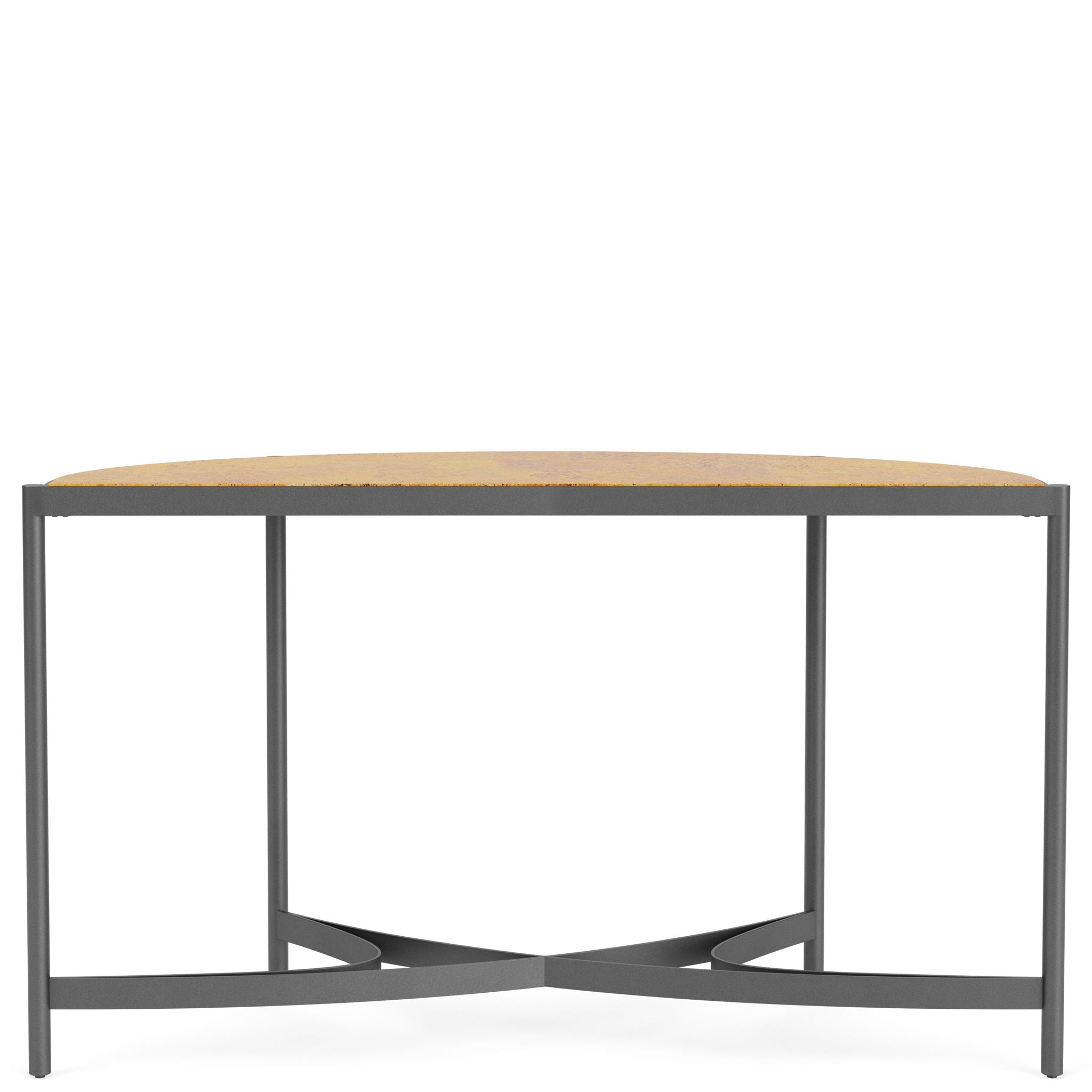 Durango - Sofa Table - Canyon Stone / Wrought Iron