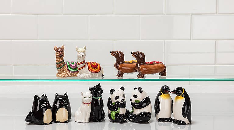 Dachshunds in Hot Dogs S&P-4"L-1720