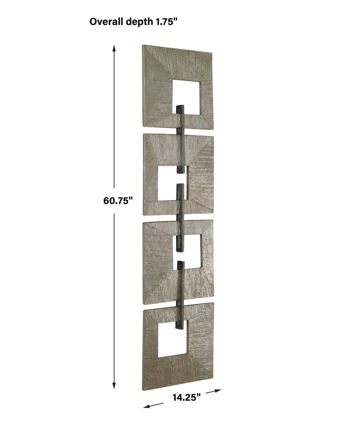 Linked - Metal Wall Decor - Champagne