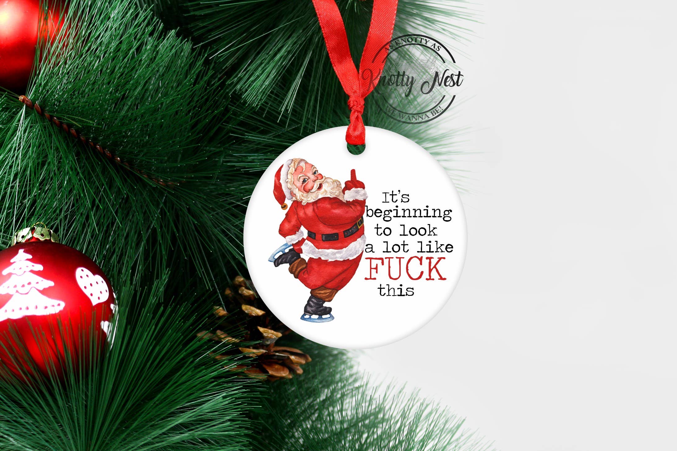 It's beginning to look a lot like fuck this (Santa)
