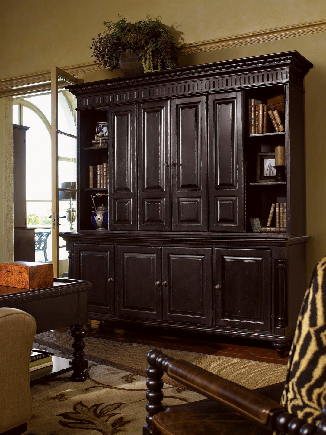 Kingstown - Wellington Media Console - Dark Brown
